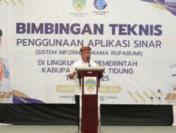 Pemerintah Kabupaten Tana Tidung melalui Bagian Pemerintahan Sekretariat Daerah menggelar kegiatan Bimbingan Teknis (Bimtek) Aplikasi SINAR, sebagai bagian dari upaya pelaksanaan penamaan rupa-rupa bumi atau toponimi.