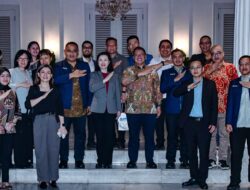 JMSI-ACJA. Delegasi ACJA dan JMSI berfoto bersama usai pertemuan di Balai Kota Jakarta sebagai simbol penguatan kerja sama media antara Indonesia dan Tiongkok.