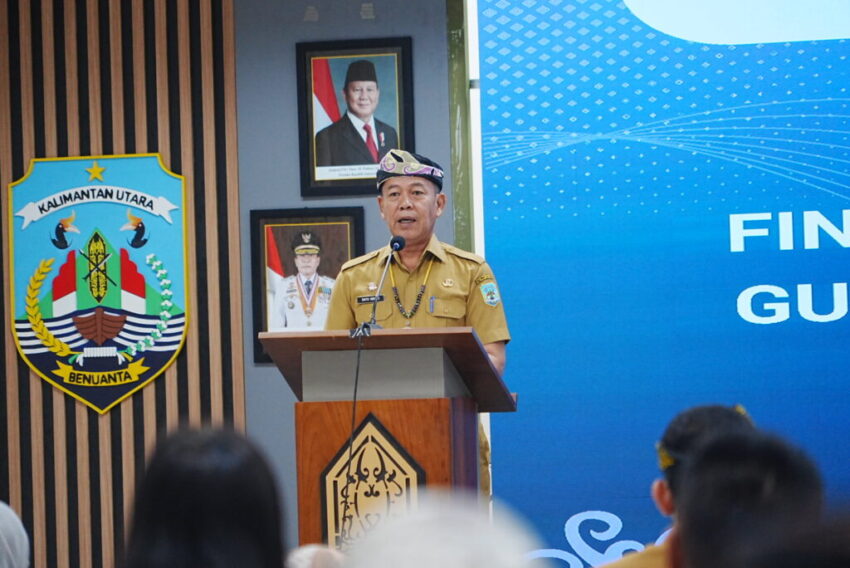 Pemprov Kaltara. Asisten Bidang Pemerintahan dan Kesejahteraan Rakyat Setdaprov Kaltara, H. Datu Iqro Ramadhan, saat membuka Lokakarya Finalisasi Rancangan Akhir Pergub Pelaksanaan Perda Nomor 17 Tahun 2024 tentang Hak Penyandang Disabilitas di Kantor Gubernur Kaltara.(Foto: dkisp Kaltara).