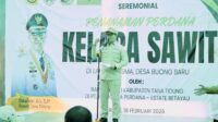 Bupati Ibrahim Ali Pimpin Penanaman Perdana Sawit Plasma di Desa Buong Baru