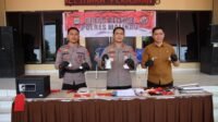 Polres Malinau amankan 113,3 Gram sabu, Senin (21/9).